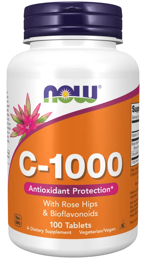 NOW FOODS vitamin C 1000 (100 tablet)
