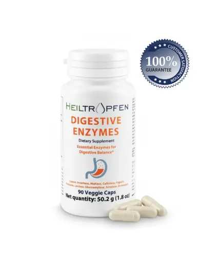 [88.19.705.01.002] Heiltropfen prebavni encimi "Digestive Enzymes" (90 rastlinskih kapsul)