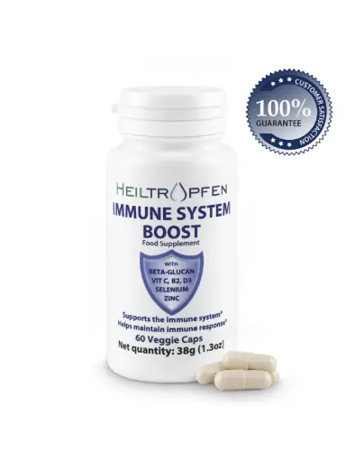 [22.19.705.01.001] Heiltropfen krepitev imunskega sistema "Immune System Boost" (60 rastlinskih kapsul)